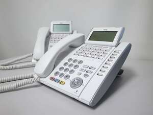 #[* жидкокристаллический десять тысяч все *] NEC Aspire X 32 кнопка многофункциональный телефонный аппарат [DTL-32D-1D(WH)TEL] 2 шт. (5)#
