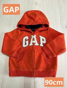 【イチオシ】GAP ギャップ 90cm フリース パーカー 秋物 冬物 長袖