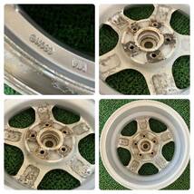 ★パジェロミニ用 社外ホイール MINI SPOKE 15インチ 15×5.5J +42 PCD114.3 5H ハブ:約67mm 4本Set 中古 ★腐食劣化有 ★送料無料_画像4