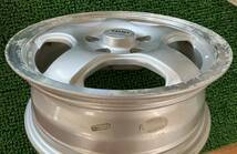 ★パジェロミニ用 社外ホイール MINI SPOKE 15インチ 15×5.5J +42 PCD114.3 5H ハブ:約67mm 4本Set 中古 ★腐食劣化有 ★送料無料_画像7