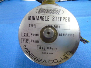 中古現状渡品 MINEBEA MINIANGLE STEPPER TYPE 23LM-K202-P2 No.T0404-02 ASTROSYN ステッピング モータ