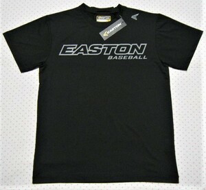 イーストン　EASTON BASEBALL　トレーニング用高機能/涼感プリントTシャツ　黒色　サイズ XL　吸汗速乾/ストレッチ機能　定価 4,400円