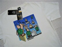 デサント　DESCENTE　2006 JAPAN CLUB CUP 大会開催記念プリントTシャツ　白色　サイズ L　吸汗速乾機能　亀/タートル絵柄プリント_画像3