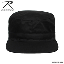 [送料260円]ROTHCO ミリタリーキャップ (黒/XL) ワークキャップ カストロキャップ 帽子_画像2