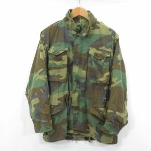 US ARMY M-65 フィールドジャケット カモフラ sizeS/米軍 実物　0601