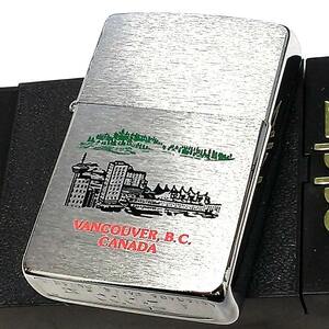 ZIPPO ライター カナダ製 1995年製 バンクーバー オンタリオ製 レア ジッポ ビンテージ 廃盤 おしゃれ 珍しい