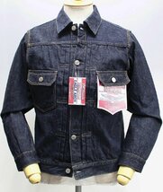 Deluxeware (デラックスウエア) DX4017...2ND DENIM JACKET / セカンド デニムジャケット 未使用品 size 38(M) / ジージャン_画像1