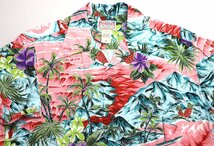 Hawaiian History Book (ハワイアン ヒストリーブック) ALOHA SHIRT / レーヨン アロハシャツ 美品 size M / ハワイアンシャツ_画像4