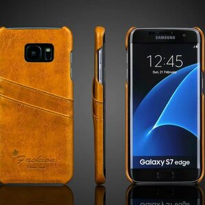 galaxy s7 edge レザーケース ギャラクシー s7 エッジ ケース galaxy s7 edge カバー　SC-02H SCV33 カード収納4