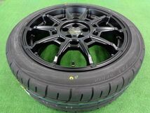 未使用展示品！　ガレルナ レフィーノ　GRE17-7 7.5J-17 5H100 +45　215/45R17　ディレッツァ　BRZなど　中古セット　神奈川県_画像4