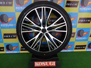 美品　モデリスタ　WingDancerIV　ウイングダンサー4　7.5J-19　5H114.3　+41　225/40R19　パワジー　中古　神奈川県