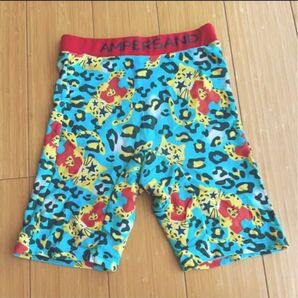 *アンパサンド ヒョウ柄 水着 スイムパンツ 130 FOKIDS ホームクリーニング済