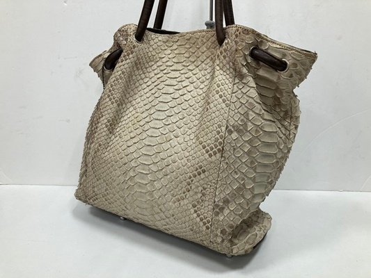 保証書付 - 【美品】JRA トートバッグ ハンドバッグ パイソン 蛇革 本