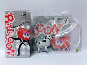 B★200)BALLOON miniature collection〈440円〉4.お散歩パピーポインター(お散歩ひも付き)