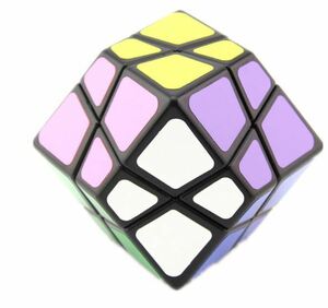 Lanlan-子供のための魔法の立方体,4軸,12面体,メガミンクス,スピードパズルおもちゃ