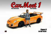 アメリカン ジオラマ 1/18 フィギア カーミート 1 女性 American Diorama 1/18 Figures Car Meet 1_画像2