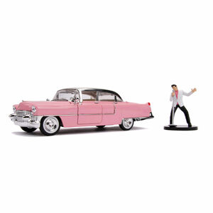 JADA TOYS 1/24 キャデラック フリートウッド 1955 &エルビスプレスリー フィギア Cadillac Fleetwood Elvis Figure 31007