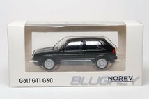 ノレブ 1/43 フォルクスワーゲン ゴルフ II GTI G60 1990 ブラック NOREV VW GOLF II GTI G60 840063_画像4