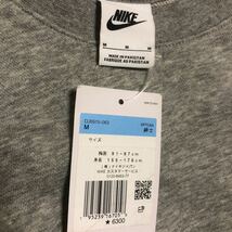 新品タグ付 Mサイズ NIKE MENS NSW SPE+ FT CRWMENS FTA ナイキ スウェット クルーネック エッセンシャル+ DJ6915-063 DK GREY HEATHER_画像5