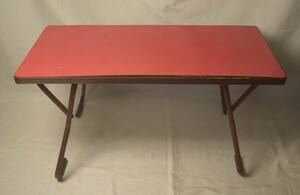  Showa Retro * folding table * low table * low dining table * working bench * ironing board *os10