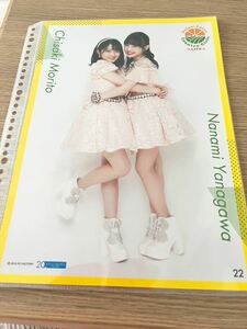 Juice=Juice/カントリー・ガールズ 梁川奈々美　森戸知沙希　ピンナップポスター 卒業 ジュースジュース ピンポス ポスター　22