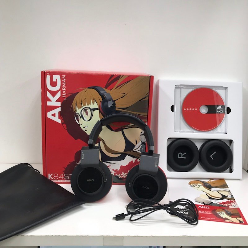 ヤフオク! -「akg k845bt p5 sakura futaba」(ヘッドフォン