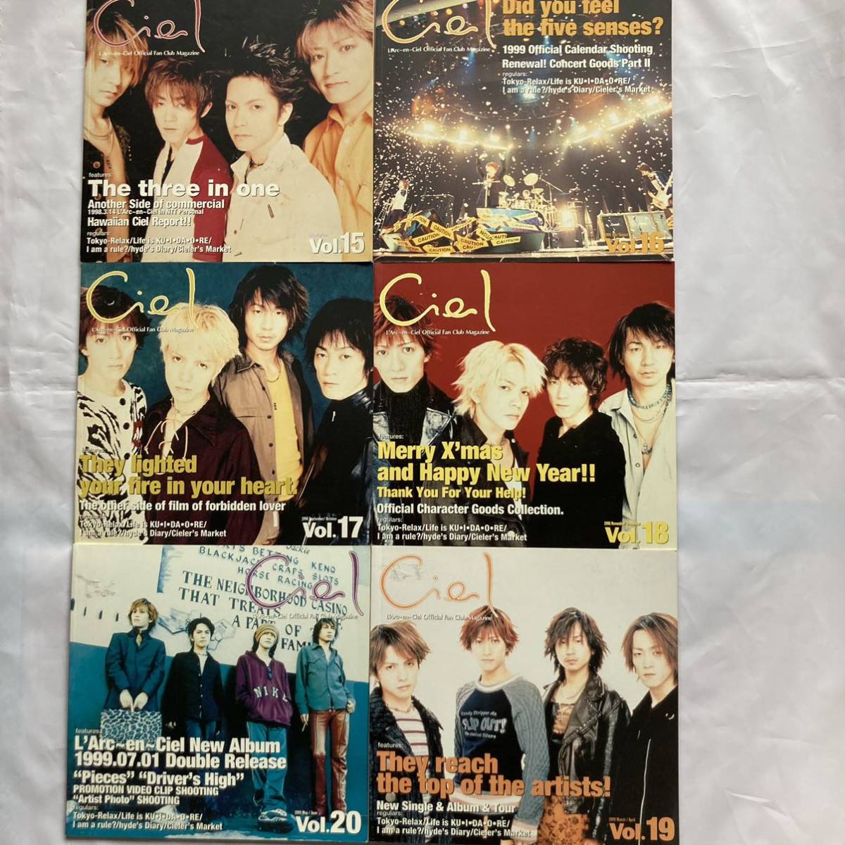 L´Arc~en~Ciel 会報 no.1〜104 HYDE 1〜 新作入荷