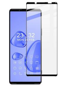 Xperia10 IV III/Lite ガラス 全面接着 フィルム SO-52C SOG07 SO-52B SOG04 フルカバー 保護 ガラスフィルム Glass xperia10 光沢 保護 