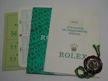 ROLEX ロレックス デイデイト 18048 メンズ ギャランティ 保証書 0622V15G_画像1