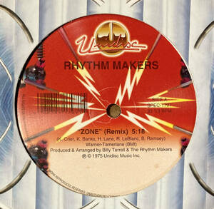 The Rhythm Makers / Zone , Can You Feel It Unidisc SPEC-1797 Loft Classics Theo Parrish