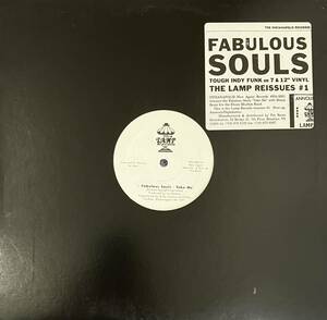 [ 12 / レコード ] Fabulous Souls / Ebony Rhythm Band / Take Me / The Thought Of Losing Your Love ( Funk / Soul ) Lamp Records