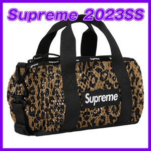 1927　Supreme Mesh Mini Duffle Bag(Leopard) / シュプリーム メッシュ　ミニ　ダッフル　バッグ 2023SS