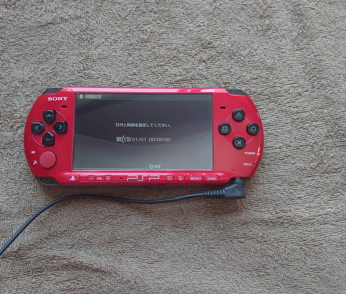 販売人気商品 - ☆新品未使用☆ PSP-3000 psp 本体 レッド