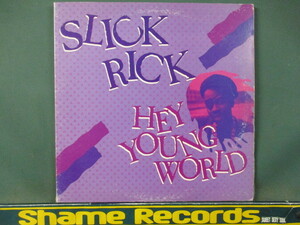 Slick Rick ： Hey Young World 12'' c/w Mona Lisa // 5点で送料無料