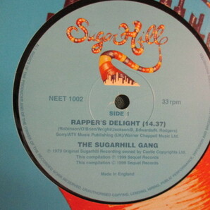 Sugarhill Gang ： Rapper's Delight 12'' c/w Apache (( Rappers / Sugar Hill / オールドスクール Old School / 落札5点で送料当方負担の画像2