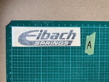 Eibach　アイバッハ　スプリング　ステッカー　シール　カッティングステッカー　未使用品　ブラック　A_画像1