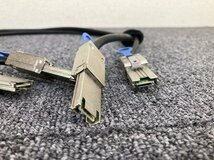 0769-O★Dell NRDMN N-Series Mini SAS Stacking Cable CN-0NRDMN-76962-5A6-0Y8Y / CN-0NRDMN-76962-5AD-1AKC★中古現状渡し2本セット★_画像2