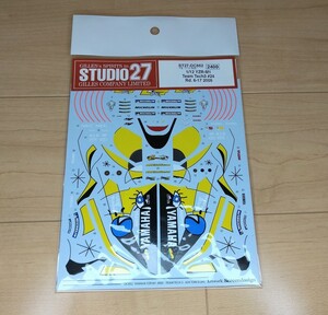  postage 140 jpy Studio 27 1/12 Yamaha YZR-M1 Tech3 #24 2005 decal DC852 Tamiya correspondence ①