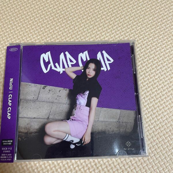 ※帯付　ＣＤ※ NiziU /CLAP CLAP WithU盤(MAYA盤) 