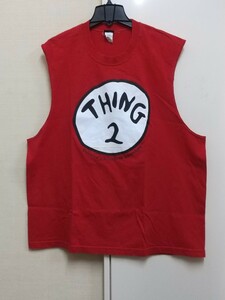 [送料無料](t21a3)2XLドクタースースthing2キャットインザハットusaアメリカ古着半袖プリントTシャツオーバーサイズ/ユニバーサルスタジオ