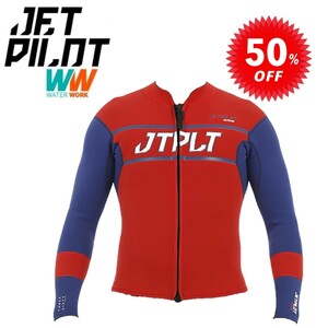  jet Pilot JETPILOT wet suit sale super-discount 50% off free shipping RX race jacket JA19156 navy / red XL tapper 