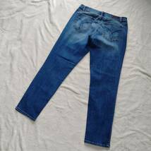 Calvin Klein Jeans カルヴァン クライン ジーンズ パンツ ボトムス ウォッシュ加工 ポケット フルレングス デニム ブルー サイズ29 SSA94_画像3