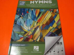 ♪輸入楽譜（ピアノ）Hymns (Super Easy Songbook)　聖歌　賛美歌　宗教音楽　超簡単レベル