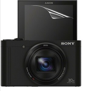 11-22-01【高光沢タイプ】SONY Cyber-shot DSC-WX500/HX90V用 指紋防止 反射防止 気泡レス カメラ液晶保護フィルム