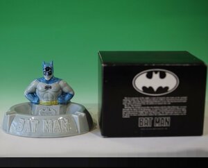 ★レトロ 保管品　 BAT　MAN　バットマン　灰皿　陶器製 箱付き★