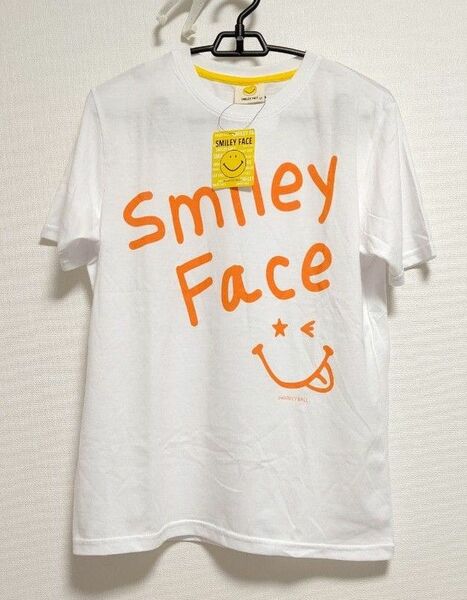 未使用☆スマイル☆Tシャツ☆SMILEY FACE☆スマイリー