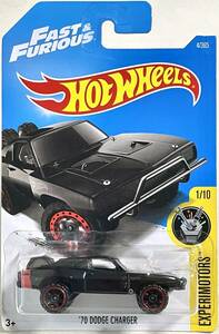 ホットウィール（ HOT WHEELS ）【 FAST & FURIOUS 】1970 ダッジ チャージャー