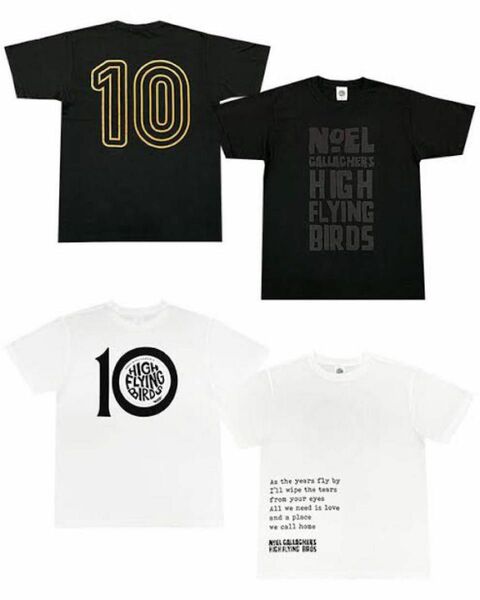 【激レア★新品】ノエル・ギャラガー10周年記念「ロゴ入りTシャツ」