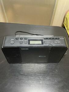 TOSHIBA 東芝CDラジオ TY-C250 2018年製　ラジオ再生OK