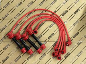 * новый товар TOYOTA Toyota оригинальный TRD plug cord комплект Levin Trueno AE86 4AG TRD оригинальный Toyota Racing Development